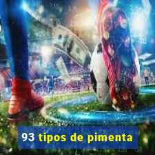 93 tipos de pimenta